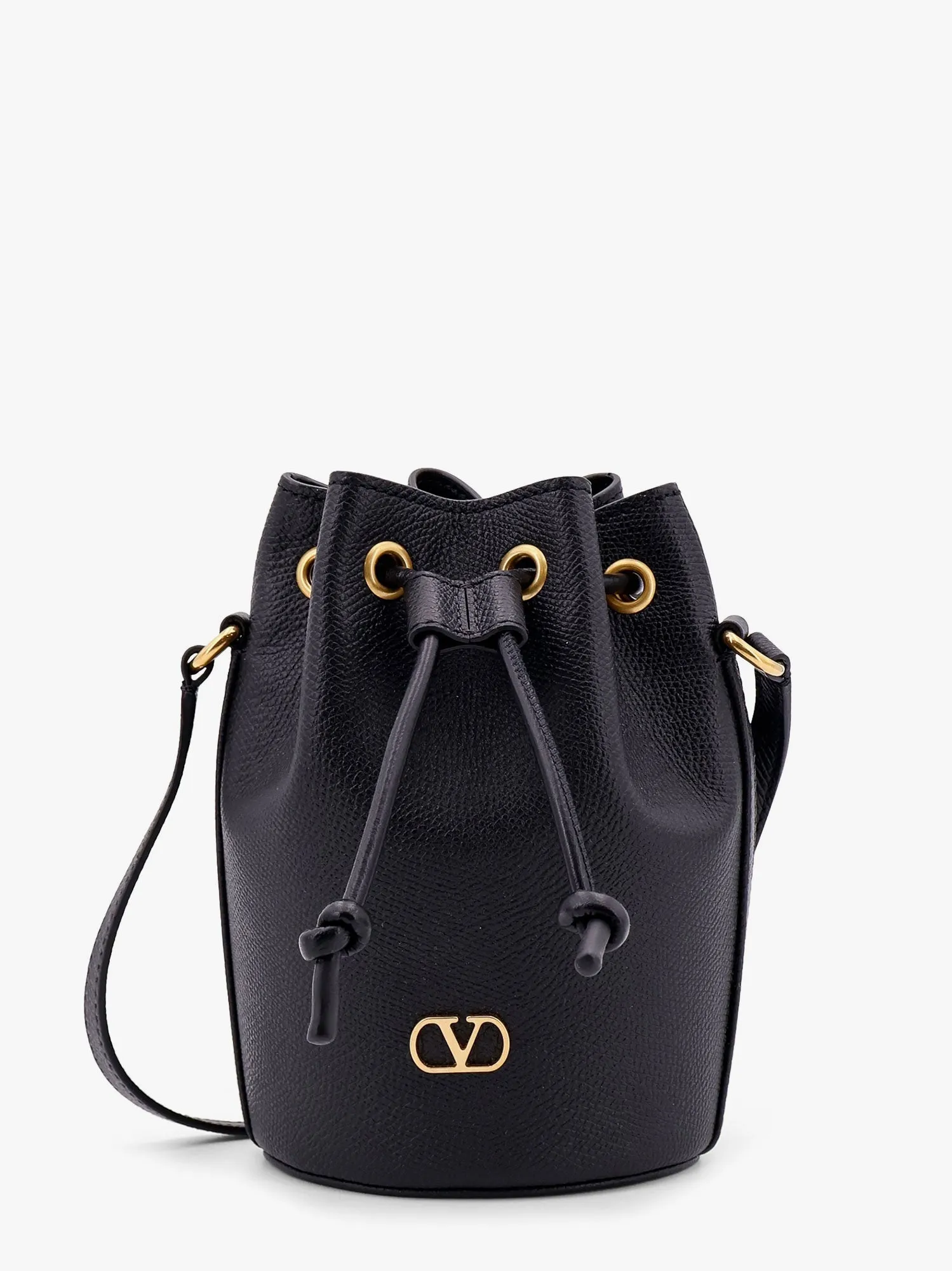 Valentino Garavani Valentino Garavani Leather Bucket Bag
