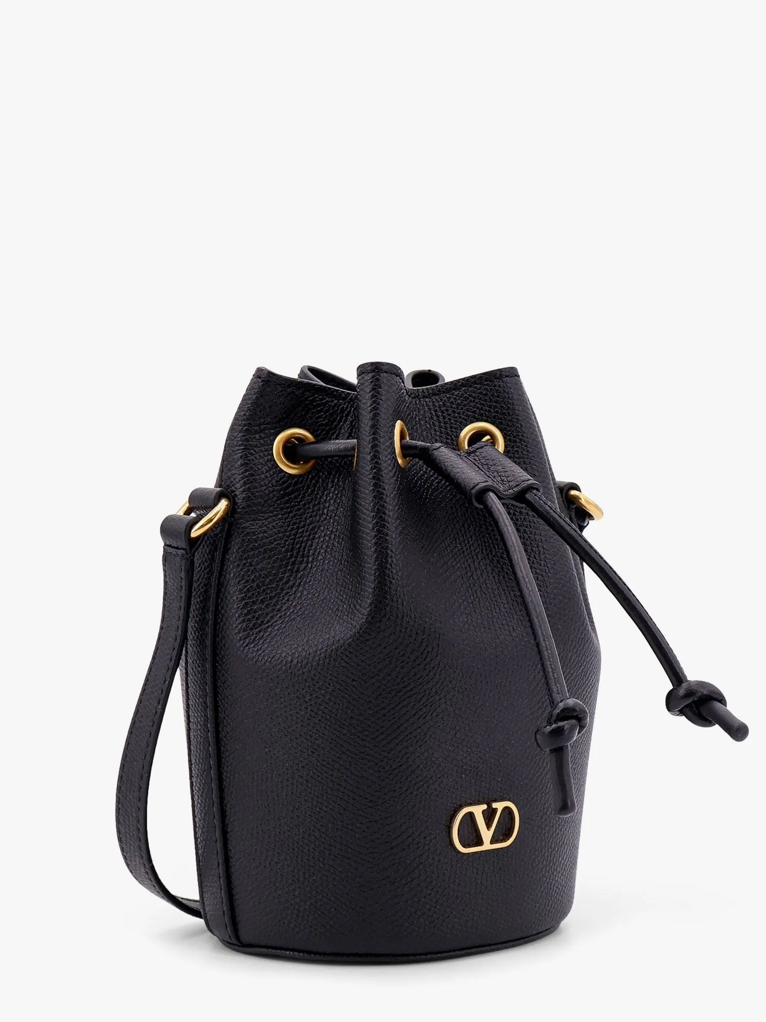 Valentino Garavani Valentino Garavani Leather Bucket Bag
