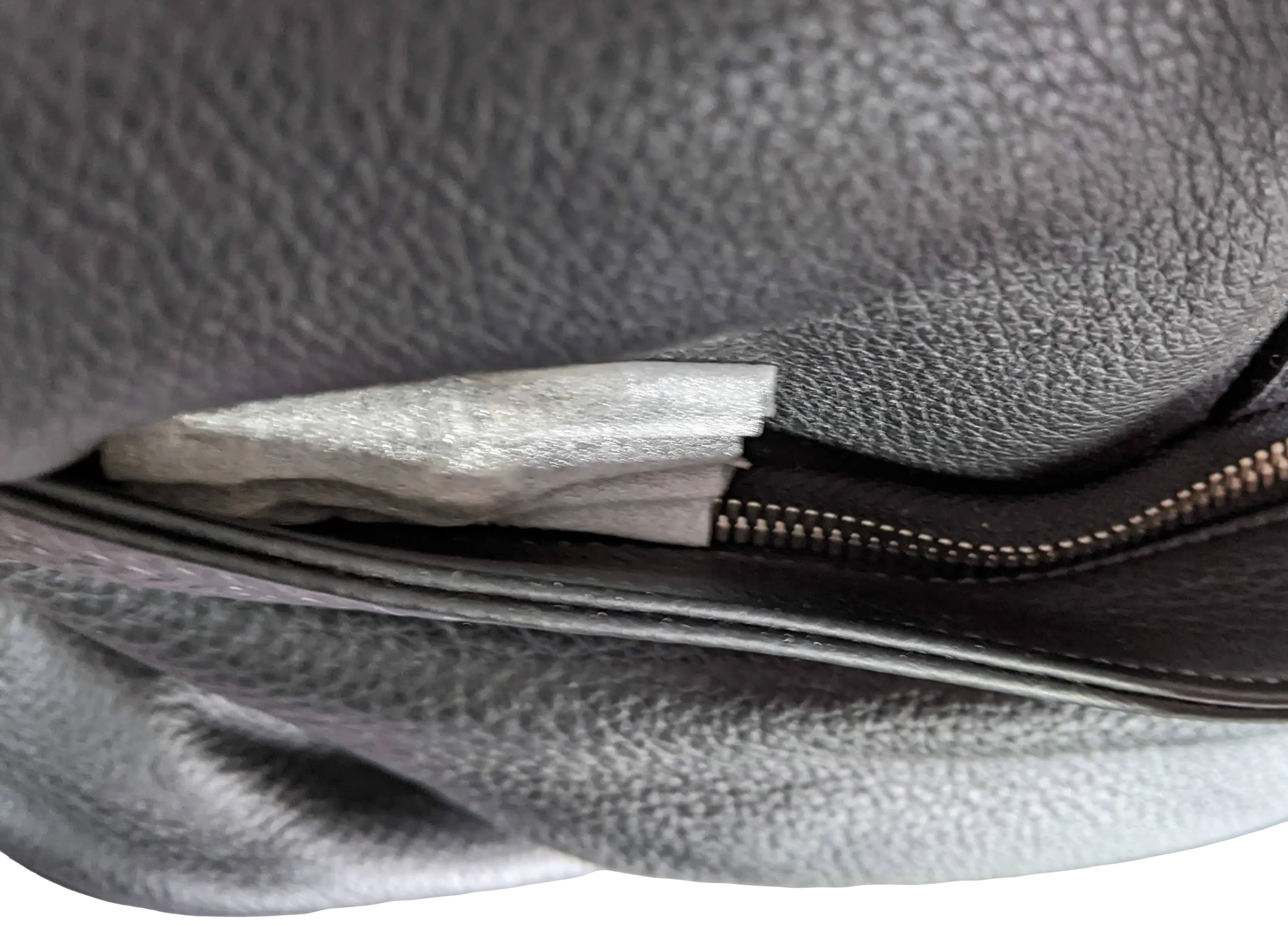 VAN ASTYN ZURICH Noir Togo Calfskin Leather Travel Bag 57 cm, NEW, Made in Switzerland!