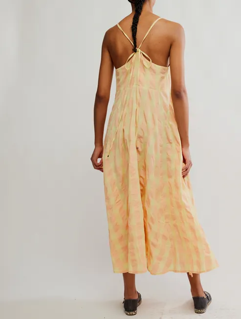 Via Midi Dress / Creamsicle Combo Eve