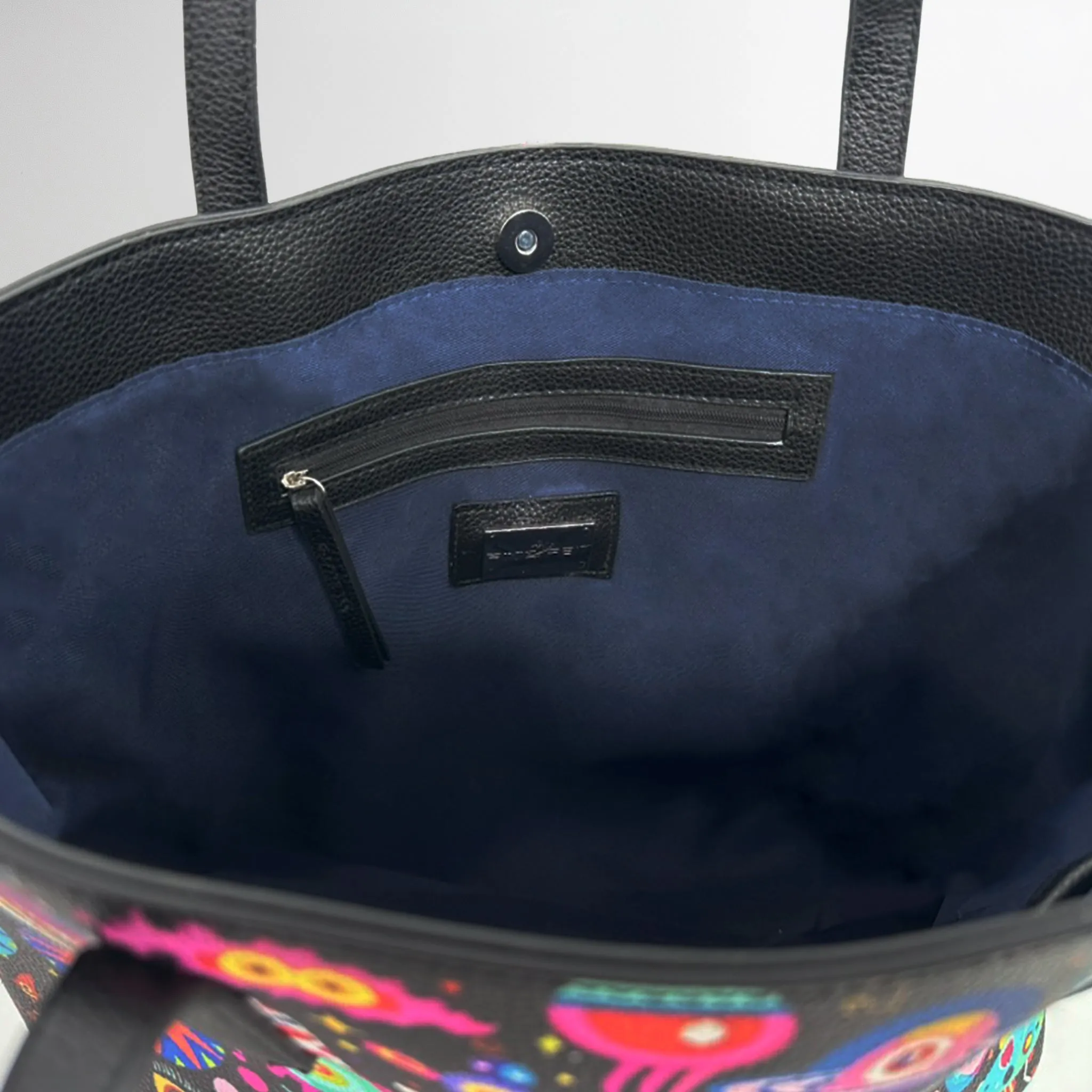 Vibe Sprites Vegan Leather Tote Bag