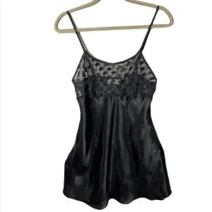 Victoria’s Secret Gold Label Black Slip Dress