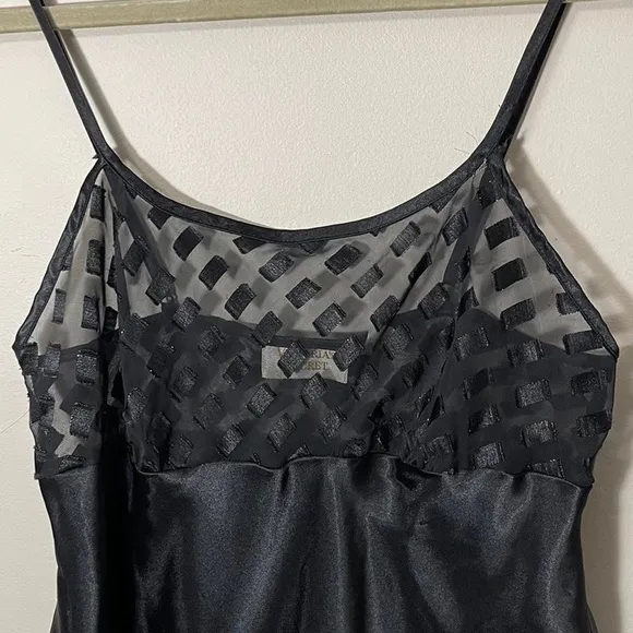 Victoria’s Secret Gold Label Black Slip Dress