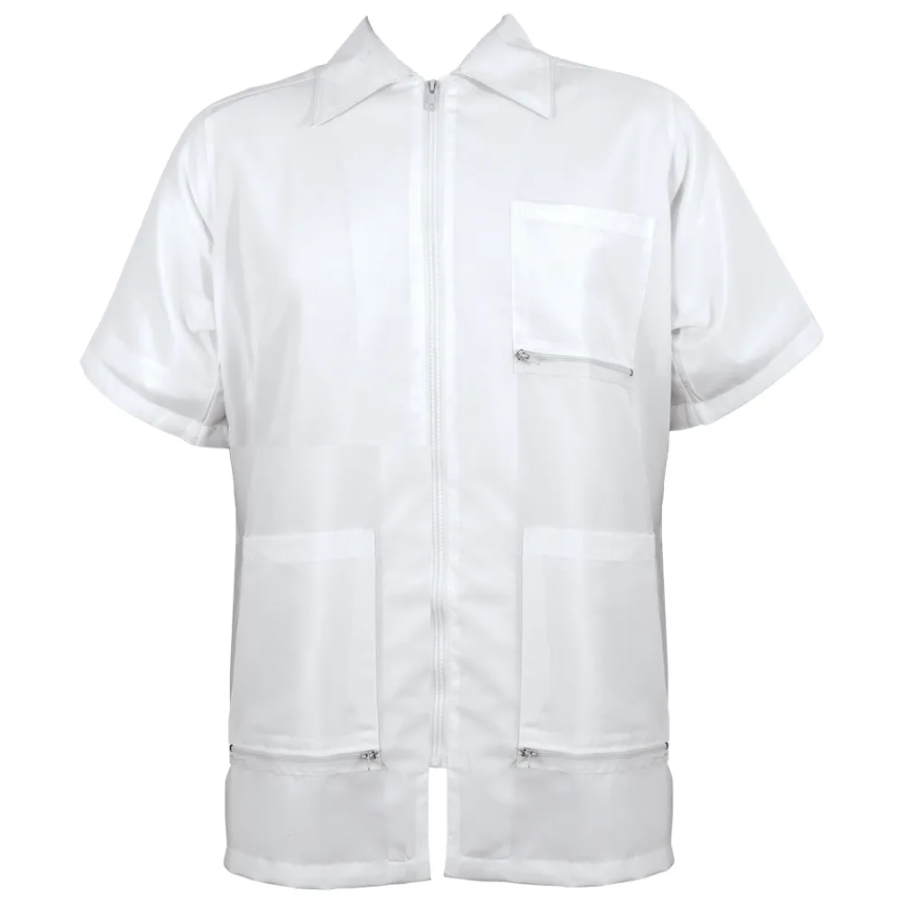 Vincent Traditional Collar Jacket (White, Burgundy or Black)