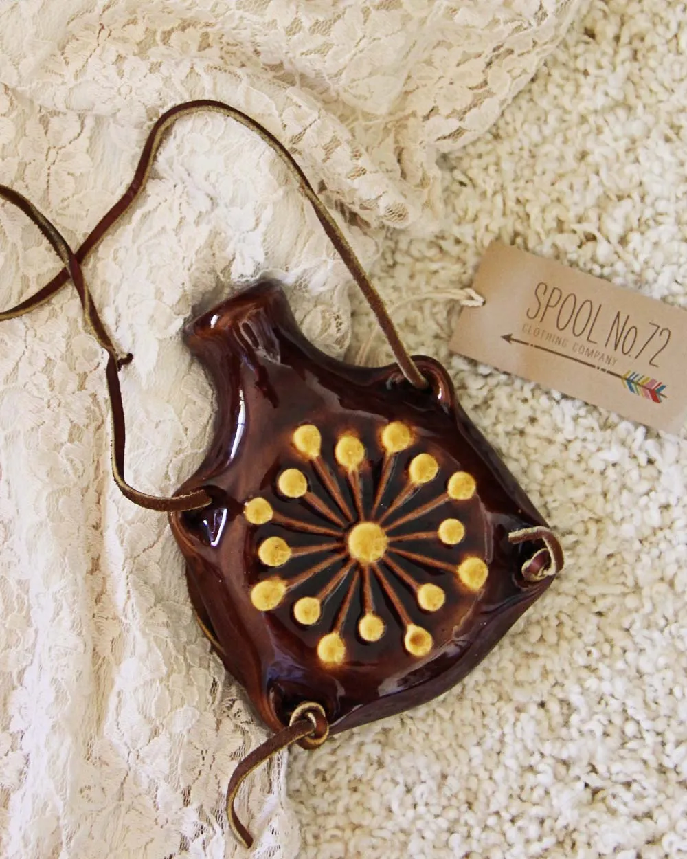 Vintage 70's Hanging Vase