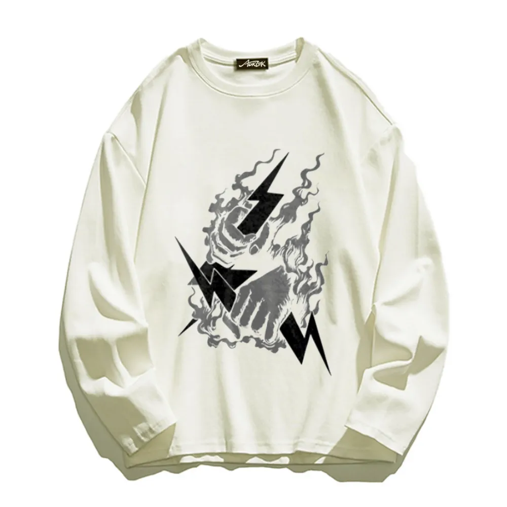 Vintage Lightning Long Sleeve Shirt