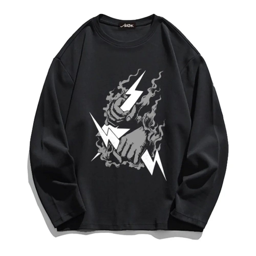 Vintage Lightning Long Sleeve Shirt