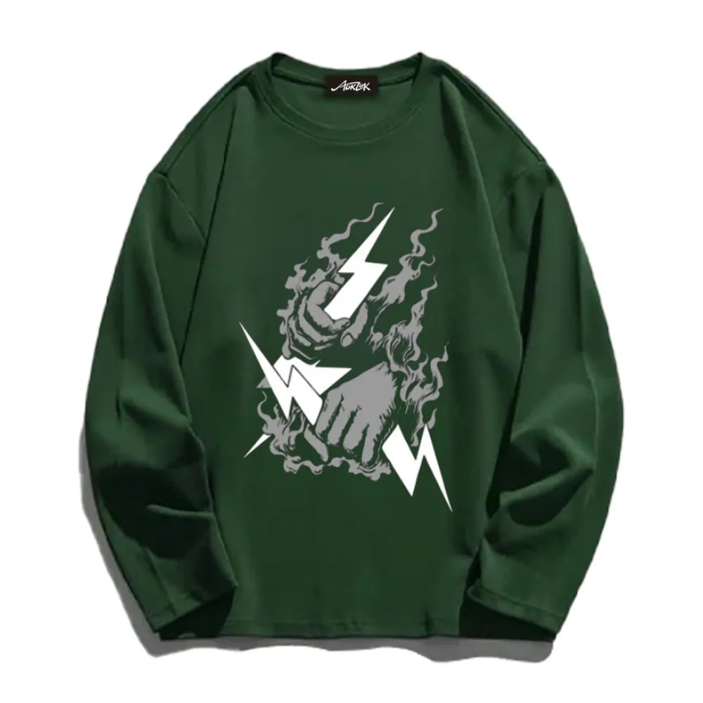 Vintage Lightning Long Sleeve Shirt