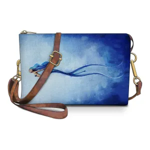 Vintage Mermaid  Crossbody Bag for Convenient On-the-Go Style