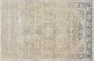 Vintage Persian Tabriz Rug - 5'11" x 9'3"