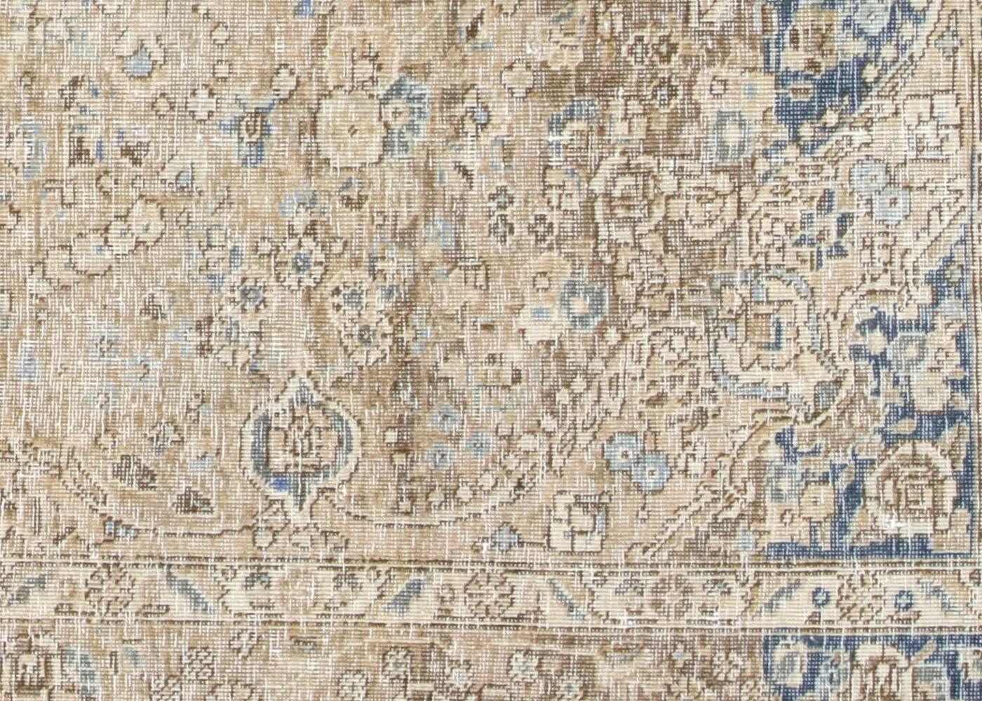 Vintage Persian Tabriz Rug - 5'11" x 9'3"
