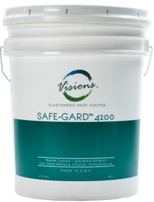 Visions Elastromeric Roof Coating