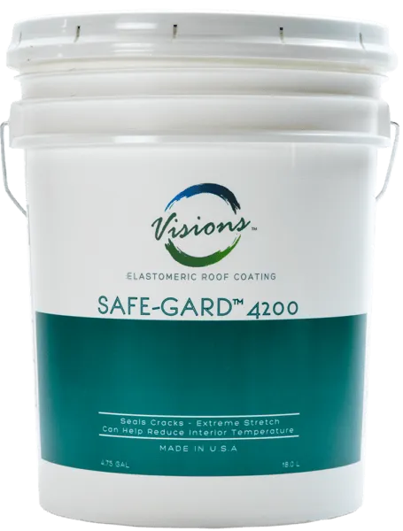 Visions Elastromeric Roof Coating