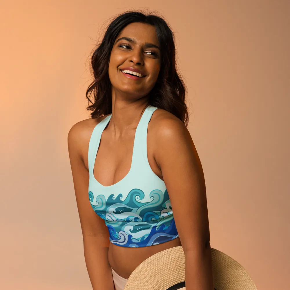 WATER  ELEMENT SPORTS BRA