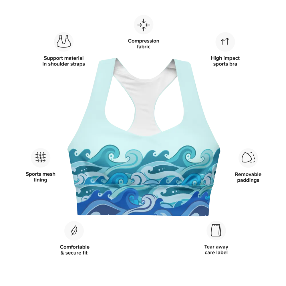 WATER  ELEMENT SPORTS BRA