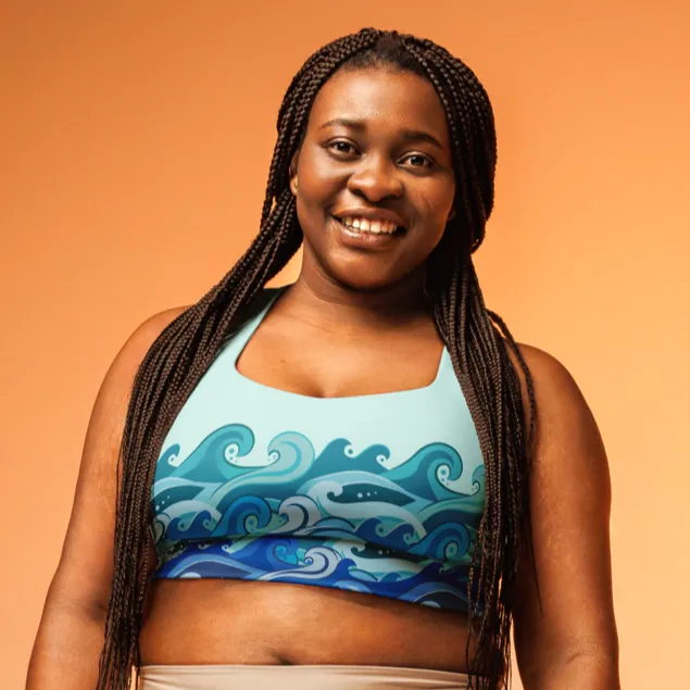 WATER  ELEMENT SPORTS BRA