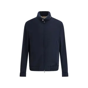Water-repellent Jacket with removable hood