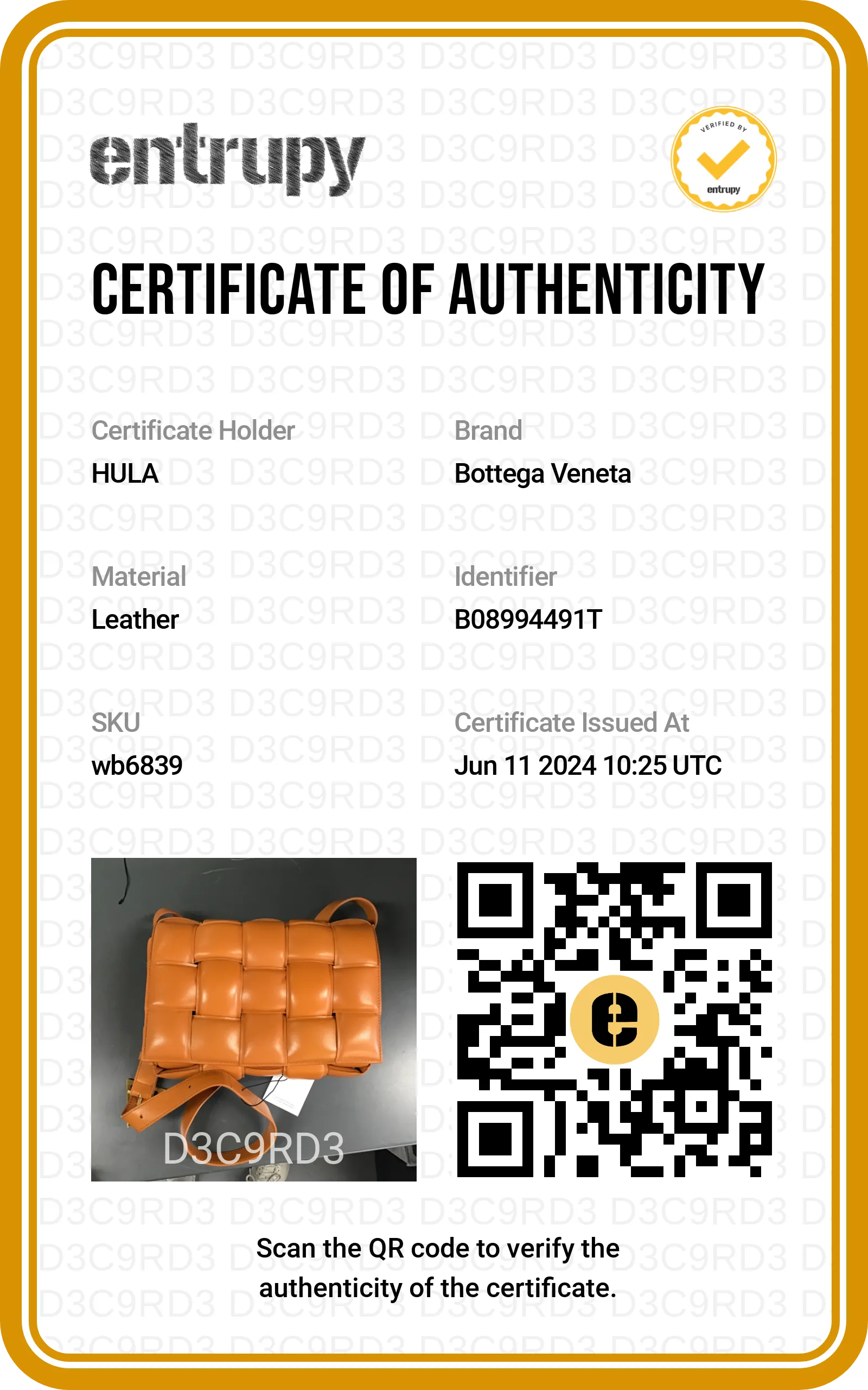 [WB6839] Bottega Veneta | Cross-Body Bag