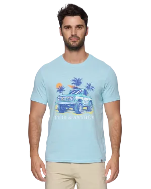 WHEELS ON THE BEACH TEE