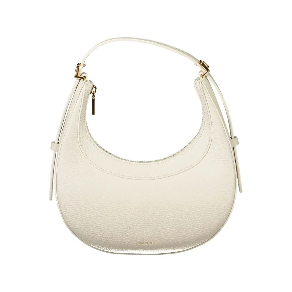 White Leather Handbag