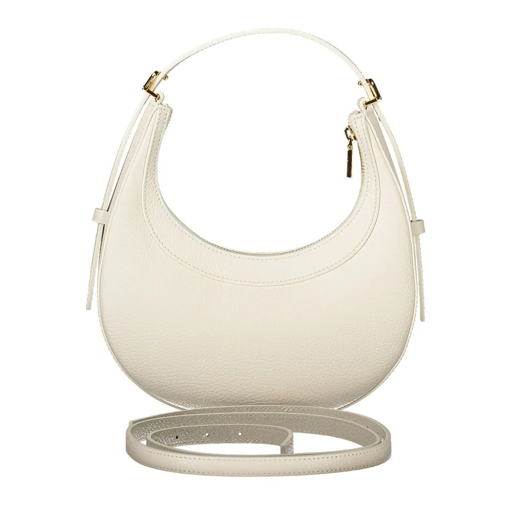 White Leather Handbag