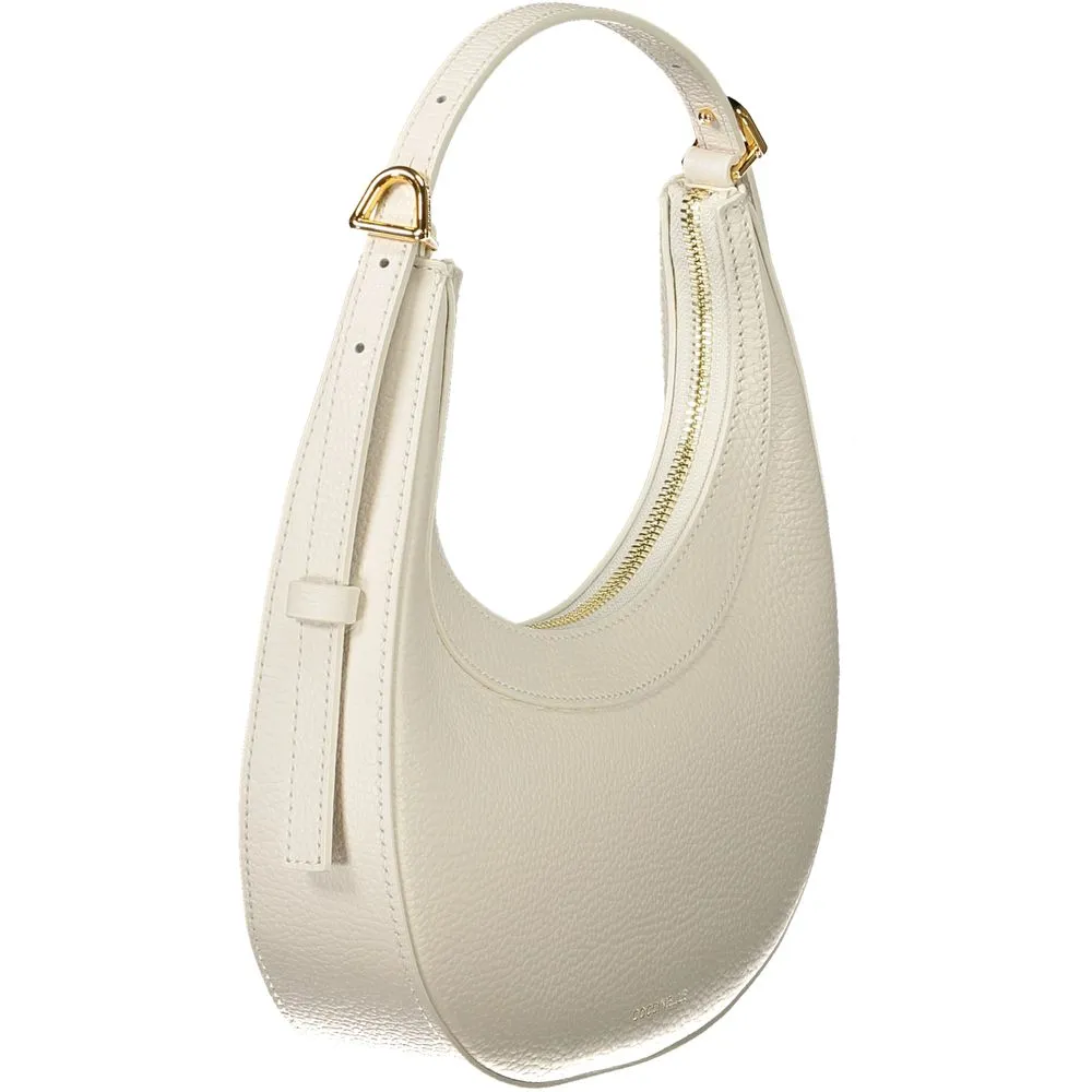 White Leather Handbag