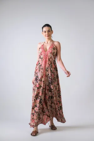 Wide Leg Printed Jumpsuit