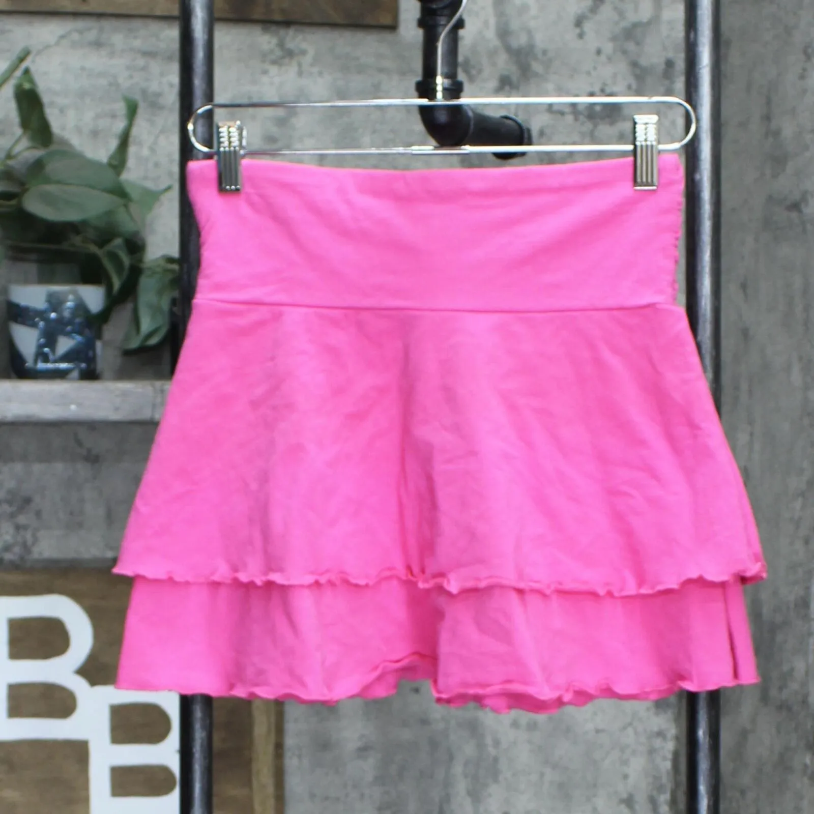 Wild Fable Womens Ruched Tie Front Strapless Blouse Shirt Top Hot Pink S