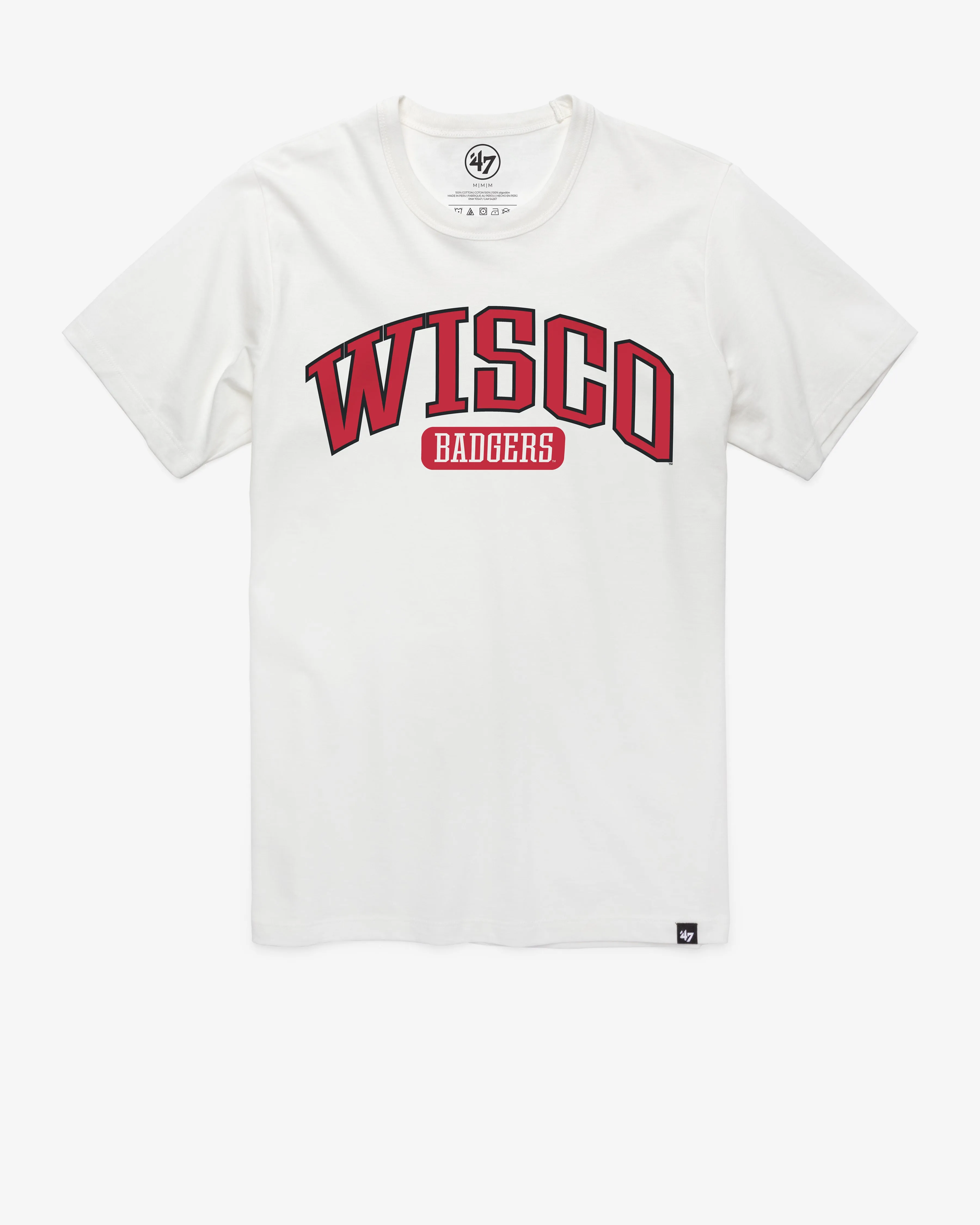 WISCONSIN BADGERS LOCAL ARCH '47 FRANKLIN TEE