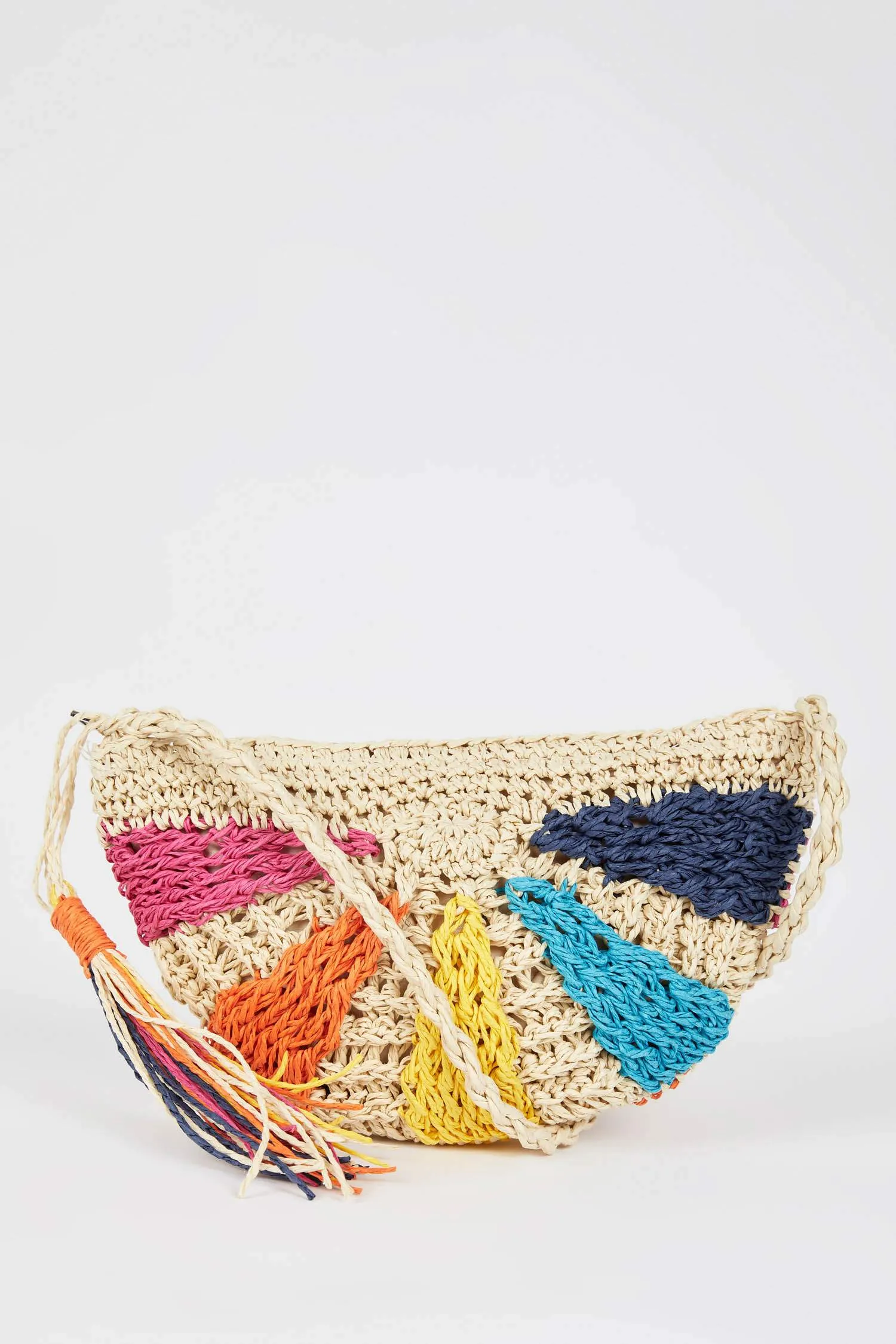 Women Straw Crossbody Bag