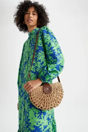 Women Wire Mesh Cross Bag