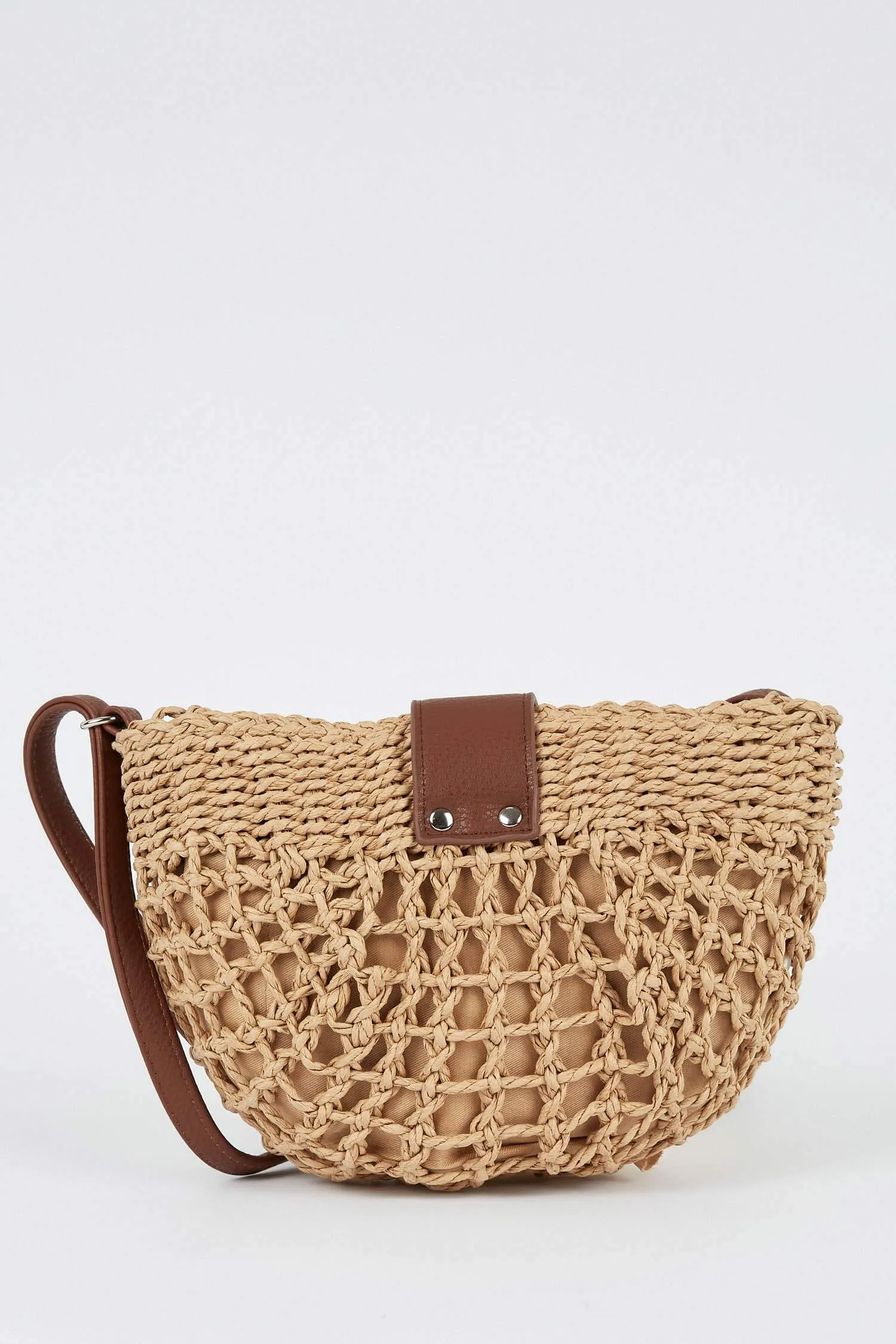 Women Wire Mesh Cross Bag