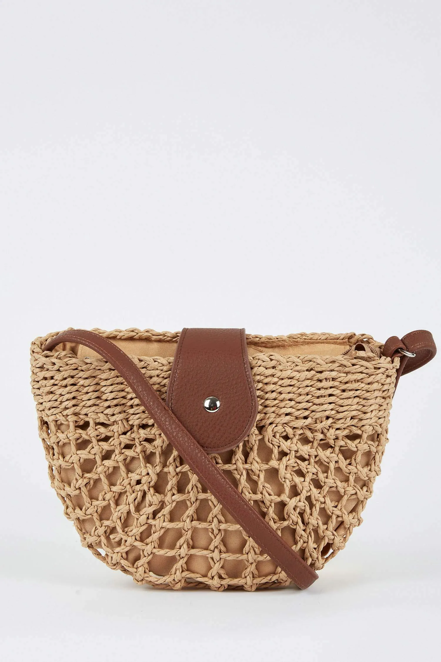 Women Wire Mesh Cross Bag