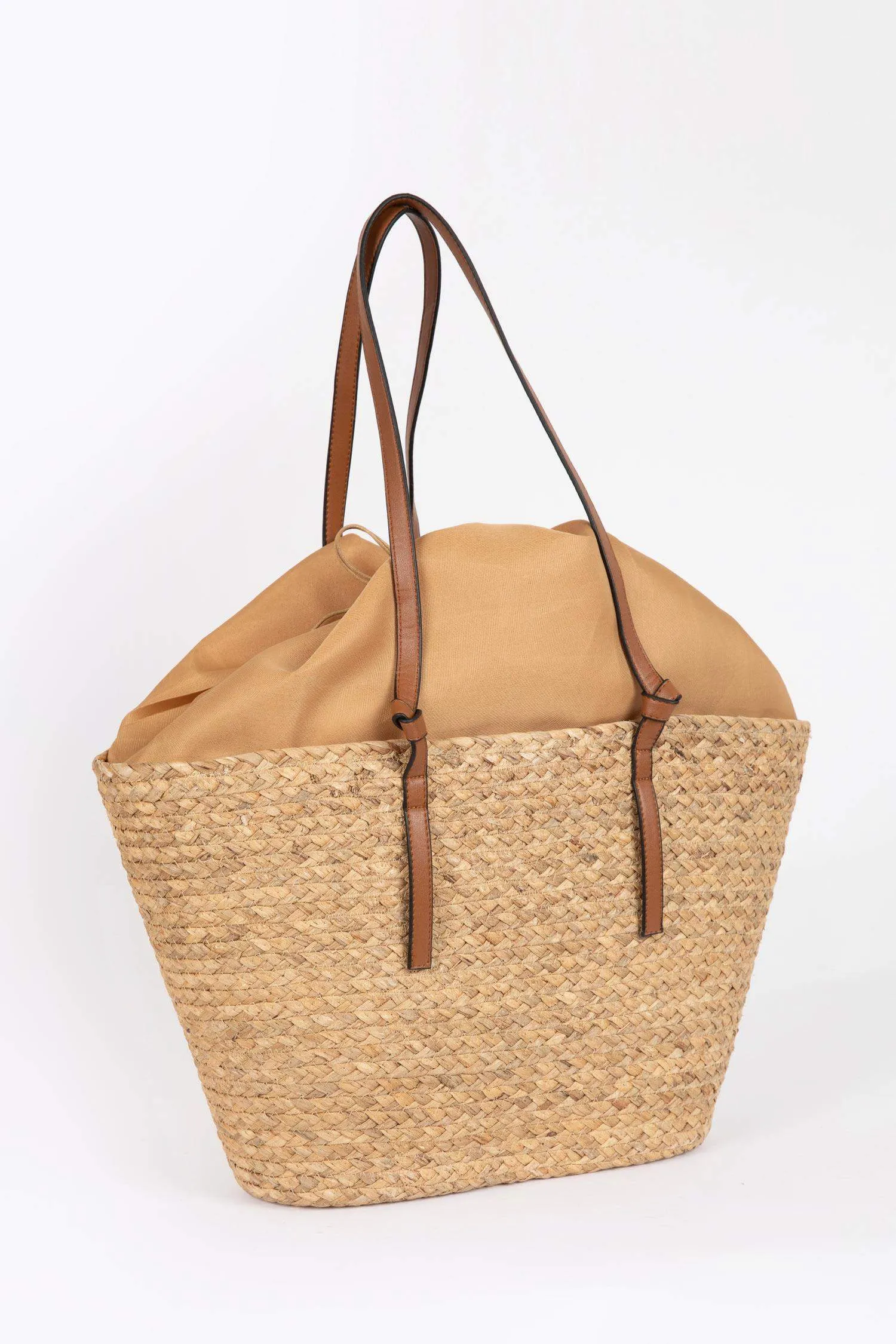 Women's Straw Shoulder Bag