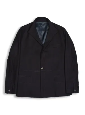 Wool Architect's Jacket Navy