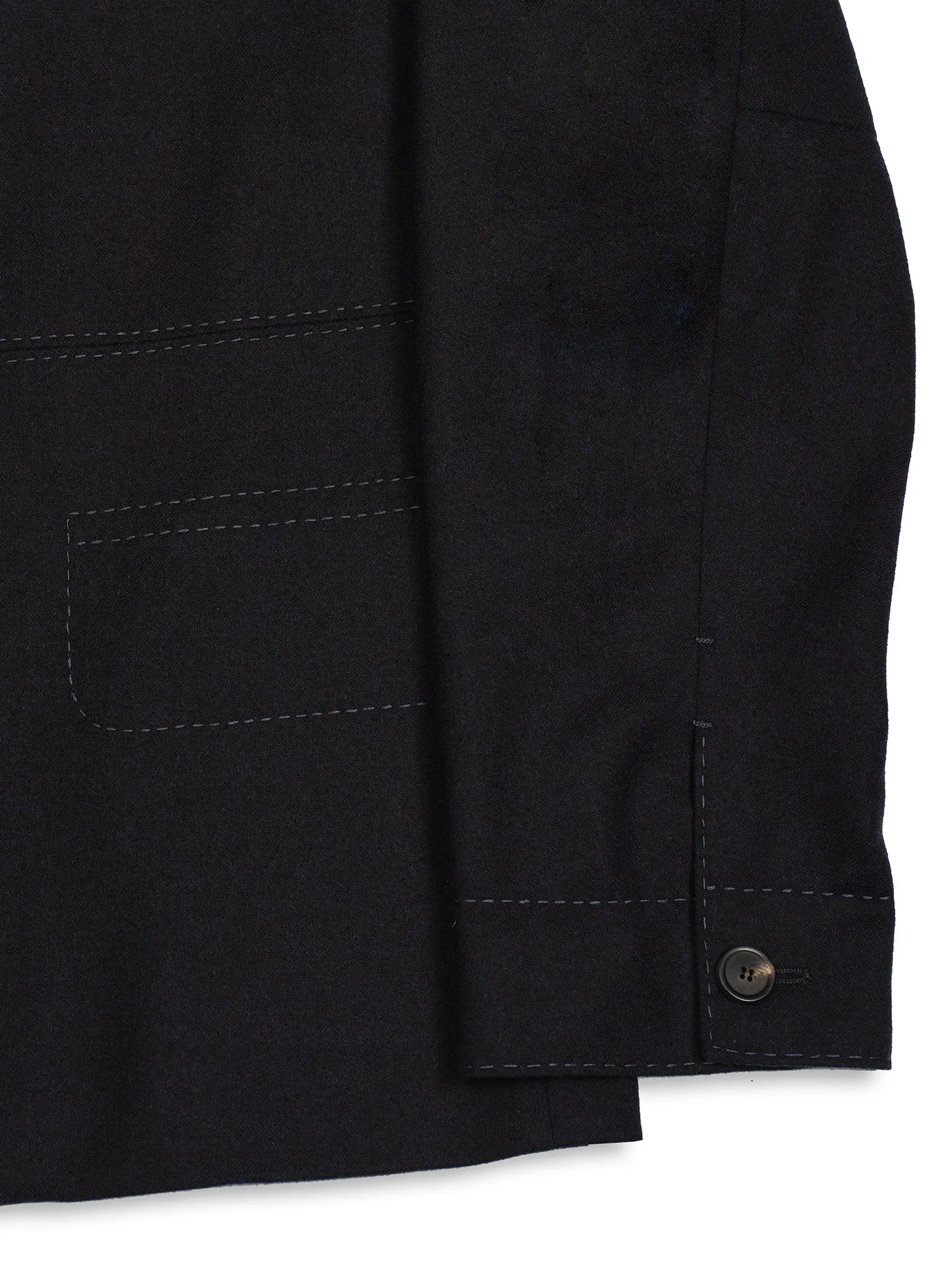 Wool Architect's Jacket Navy