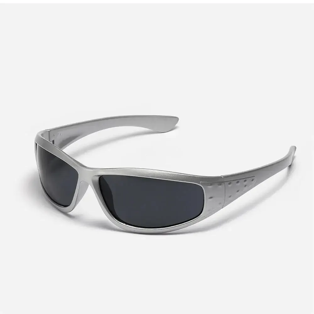Y2K Silver Sunglasses for Girls