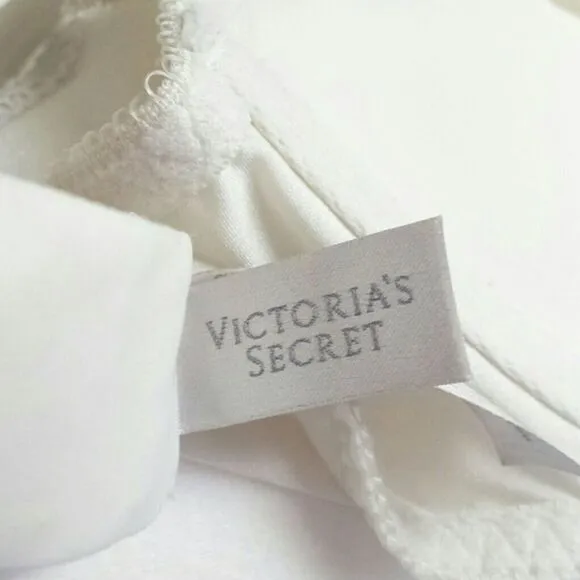 Y2K Vintage Victoria's Secret Pearl Gold Leaf Unlined Demi Bra 34D