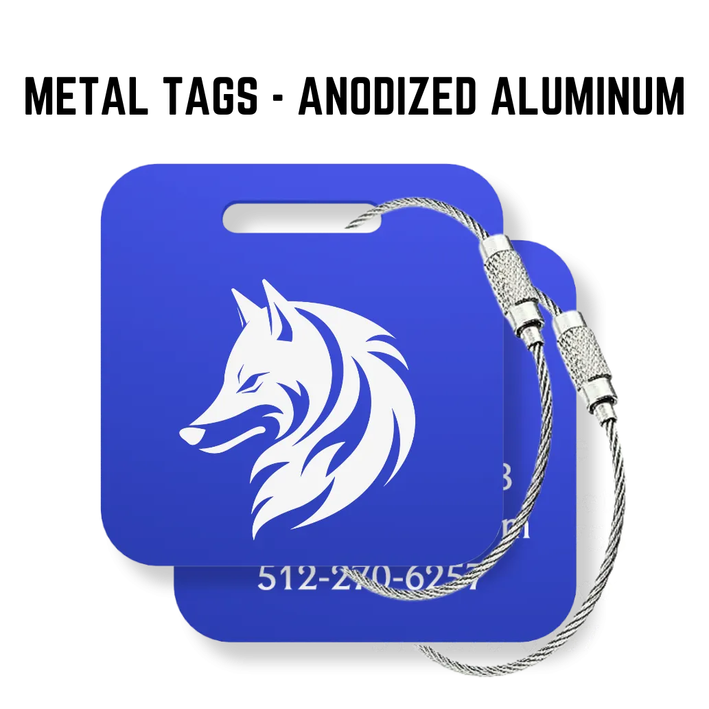 Your Logo Custom Tags - 3 Pack