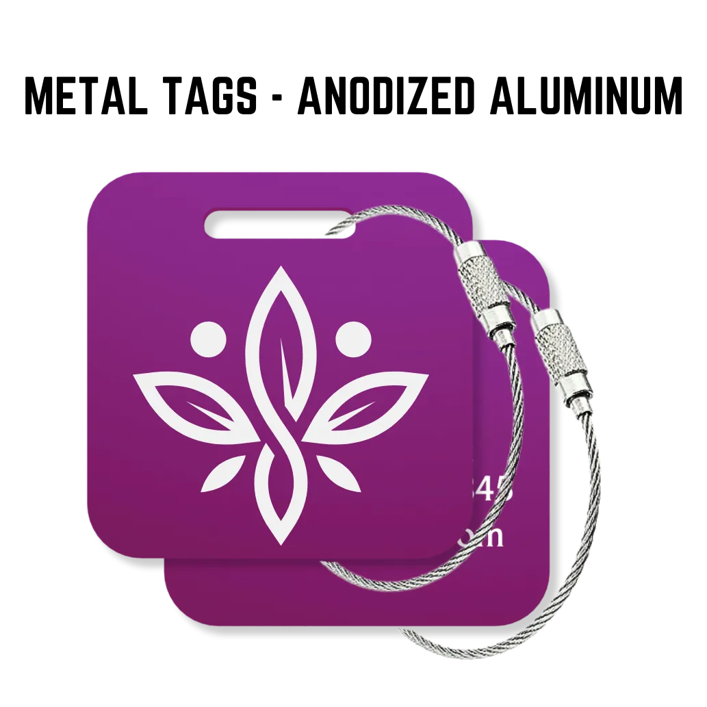 Your Logo Custom Tags - 3 Pack