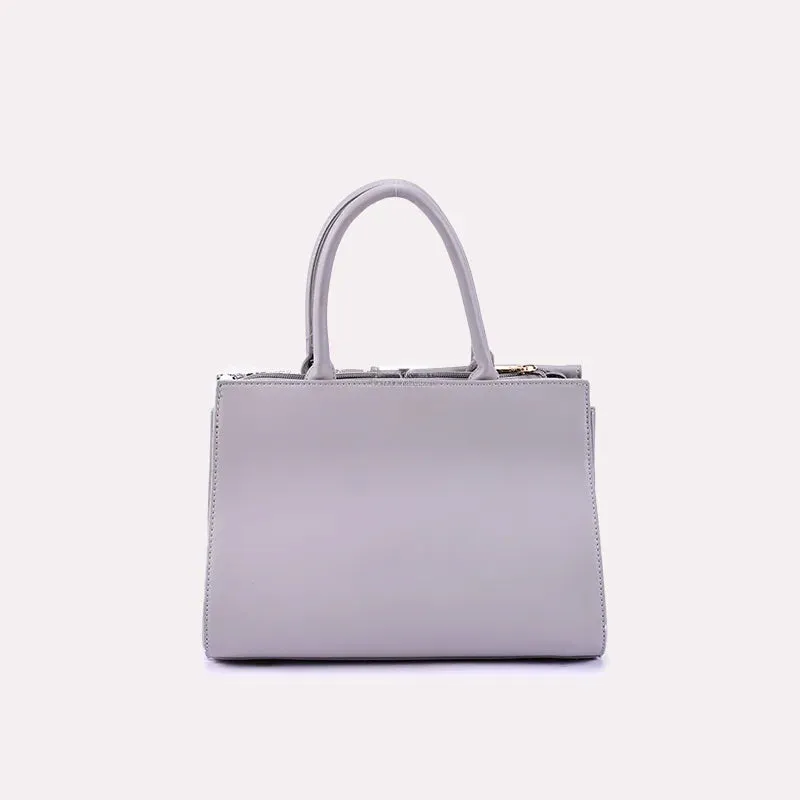 Zephyr Gray Casual Hand Bags 0331033